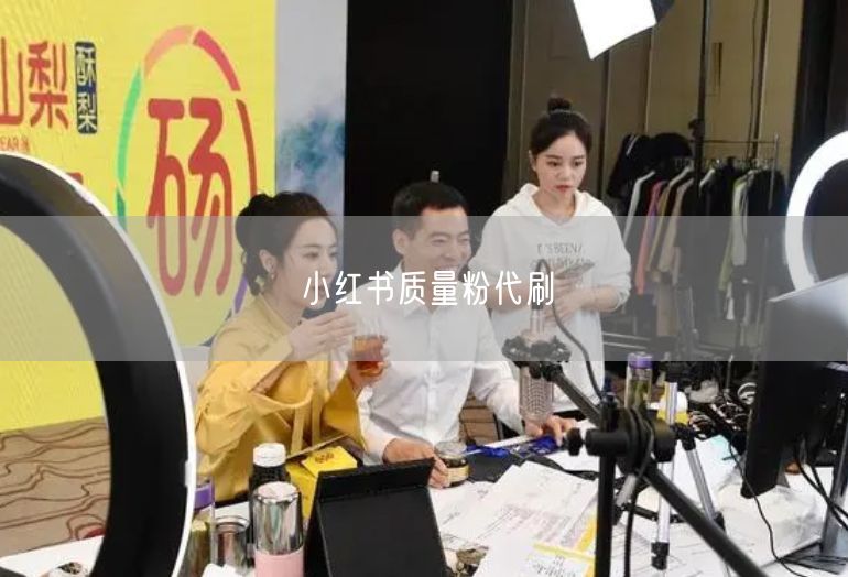 小红书质量粉代刷