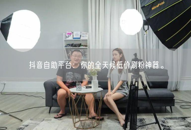 抖音自助平台：你的全天候低价刷粉神器。